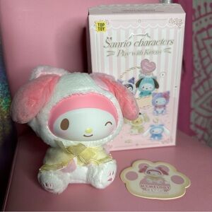 Top Toy Sanrio ‘Play With Kittens’ Miniso Blind Box My Melody Plush Keychain